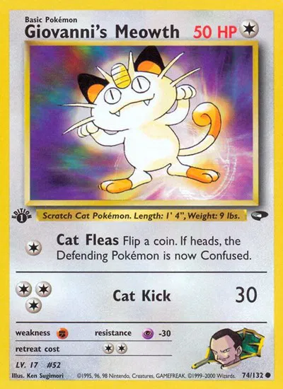 Giovanni's Meowth (74) 