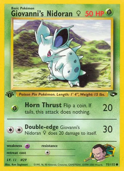 Giovanni's Nidoran F 