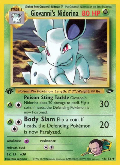 Giovanni's Nidorina 