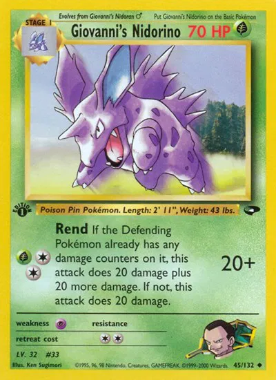 Giovanni's Nidorino 
