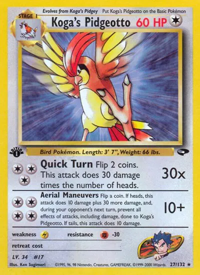 Koga's Pidgeotto 