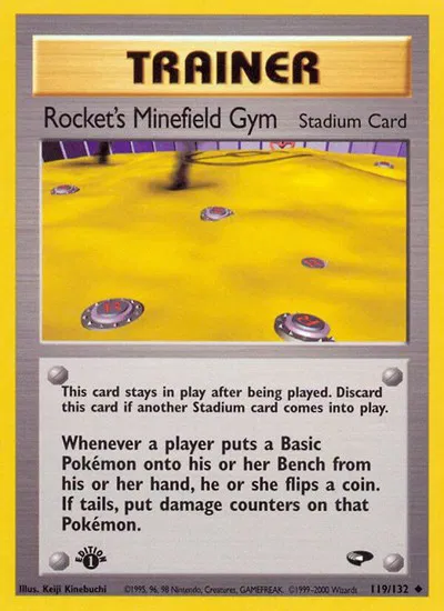 Rocket's Minefield Gym 