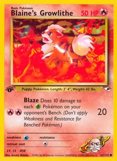 Blaine's Growlithe (62) 