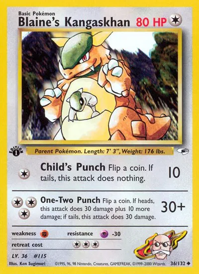 Blaine's Kangaskhan 