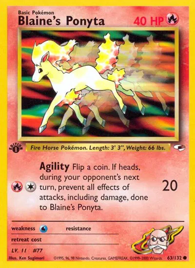 Blaine's Ponyta 