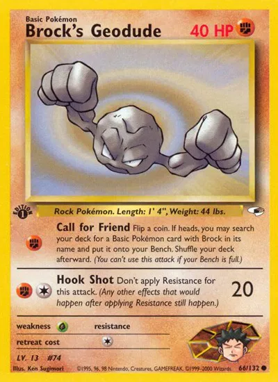 Brock's Geodude (66) 