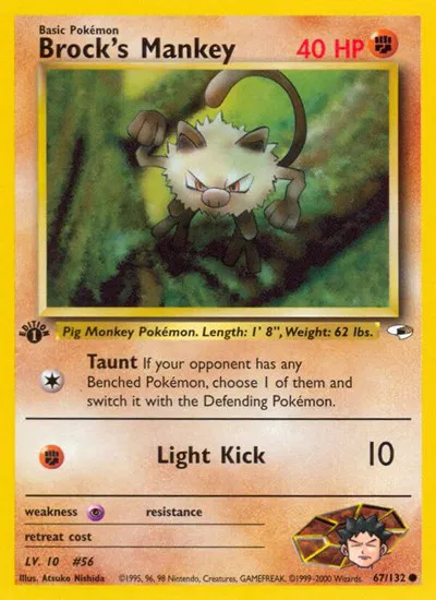 Brock's Mankey (67) 
