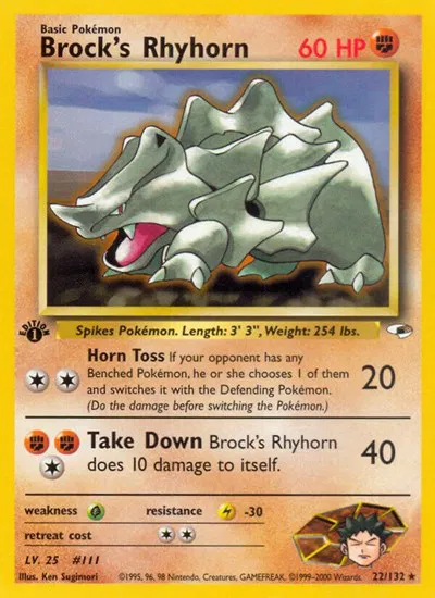 Brock's Rhyhorn (22) 