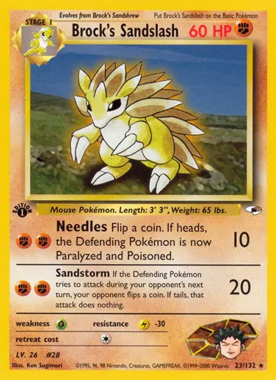 Brock's Sandslash 