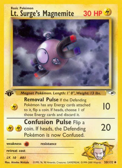 Lt. Surge's Magnemite (50) 