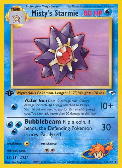 Misty's Starmie 