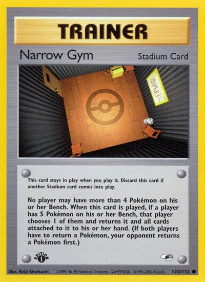 Narrow Gym 