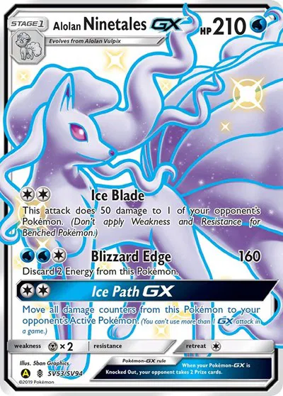 Alolan Ninetales GX 