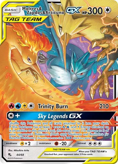 Moltres & Zapdos & Articuno GX 
