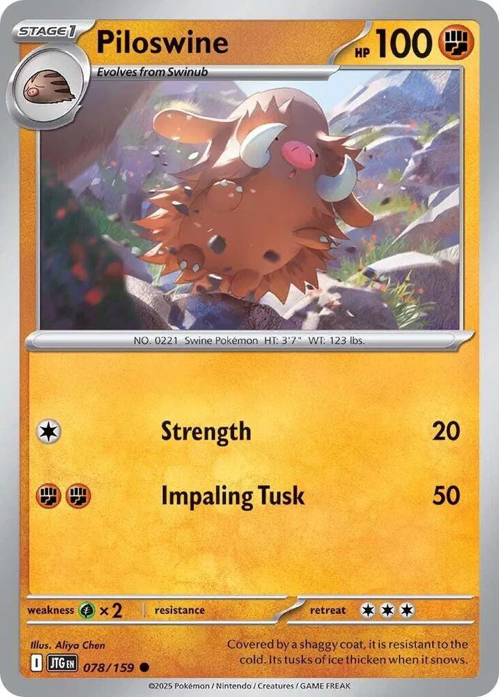 Piloswine 