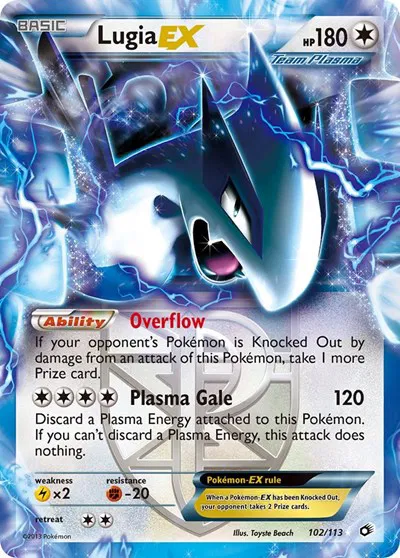 Lugia EX (Team Plasma) 