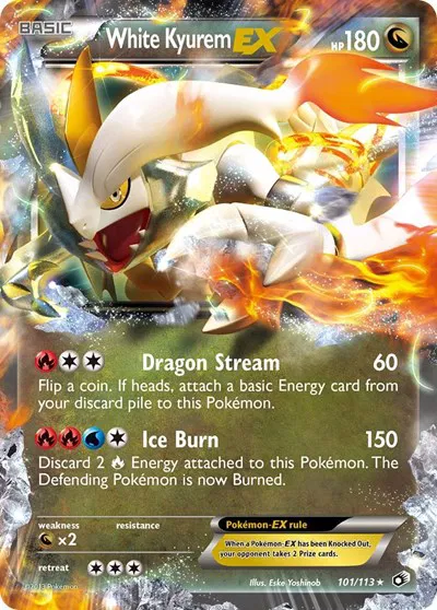 White Kyurem EX 