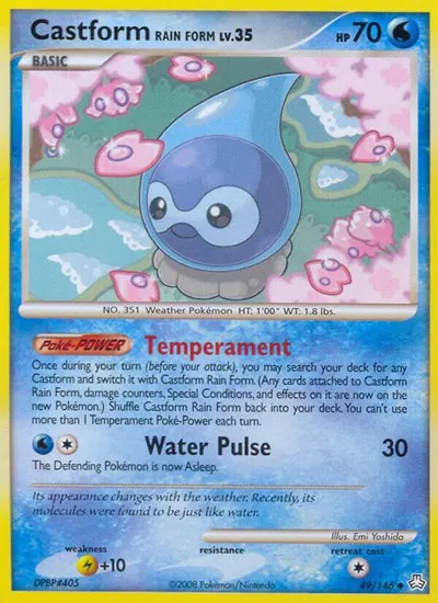 Castform Rain Form 
