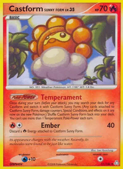 Castform Sunny Form 