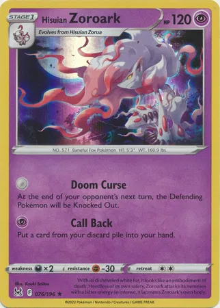 Hisuian Zoroark 