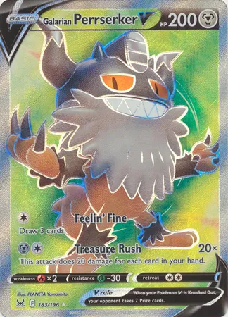 Galarian Perrserker V (Full Art) 