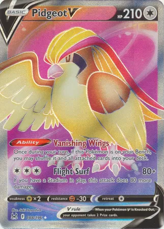 Pidgeot V (Full Art) 