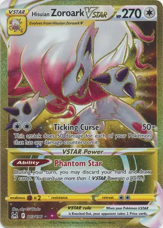 Hisuian Zoroark VSTAR (Secret) 