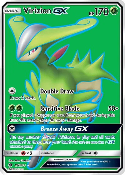 Virizion GX (Full Art) 