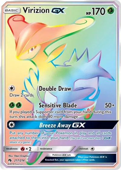 Virizion GX (Secret) 