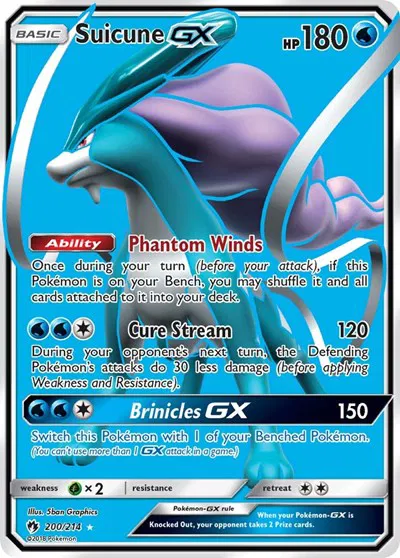 Suicune GX (Full Art) 