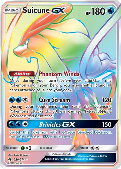 Suicune GX (Secret) 