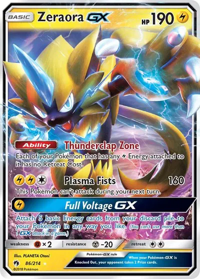 Zeraora GX 