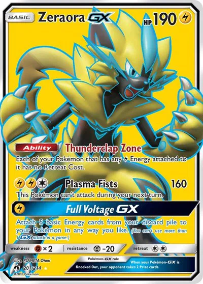 Zeraora GX (Full Art) 