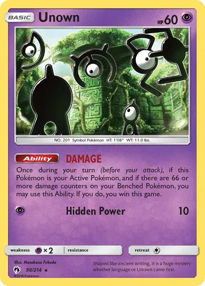 Unown (90) 