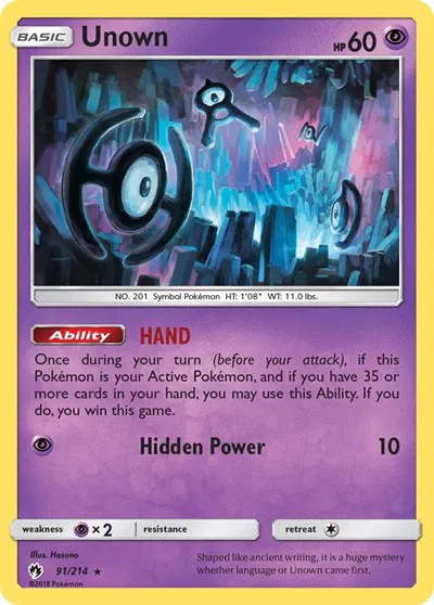 Unown (91) 