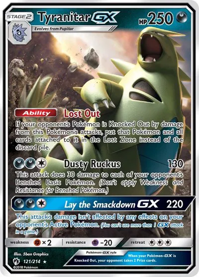 Tyranitar GX 