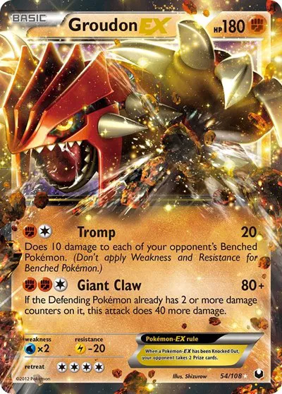 Groudon EX 