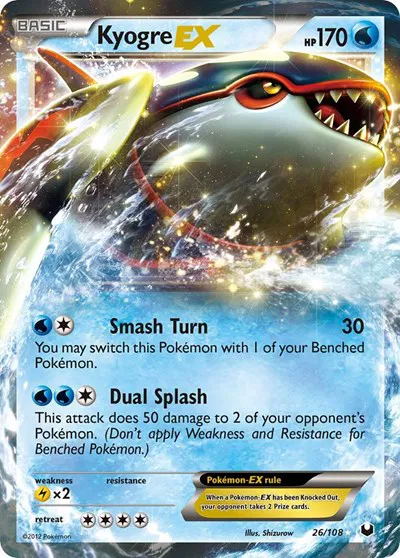 Kyogre EX 
