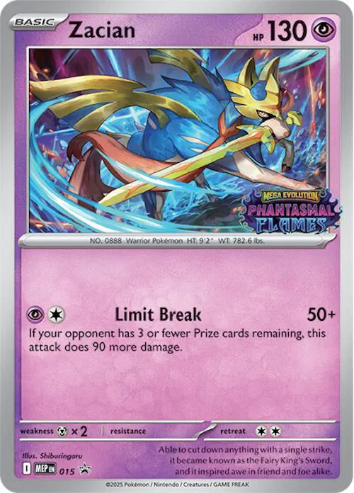 Zacian (Prerelease) 