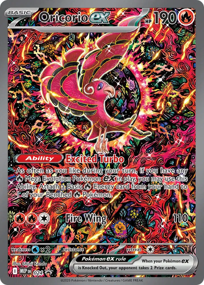 Oricorio ex - 024 