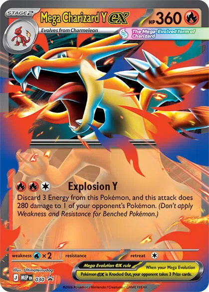 Mega Charizard Y ex - 030 
