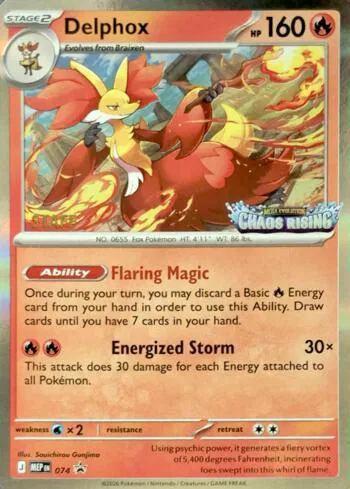 Delphox - 074 [Staff] 