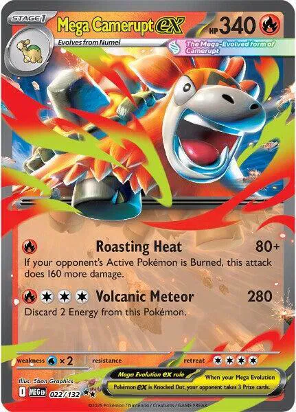 Mega Camerupt ex 