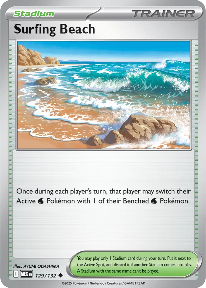 Surfing Beach 