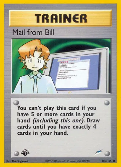 Mail from Bill 