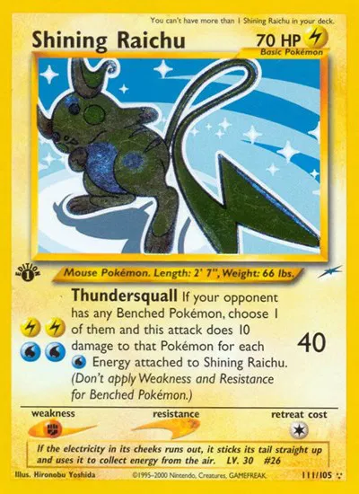 Shining Raichu 