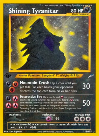 Shining Tyranitar 