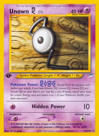 Unown [G] 