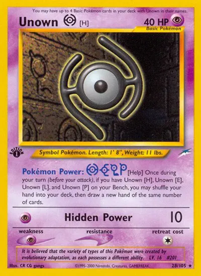 Unown [H] 