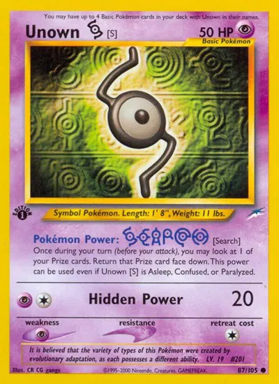 Unown [S] 